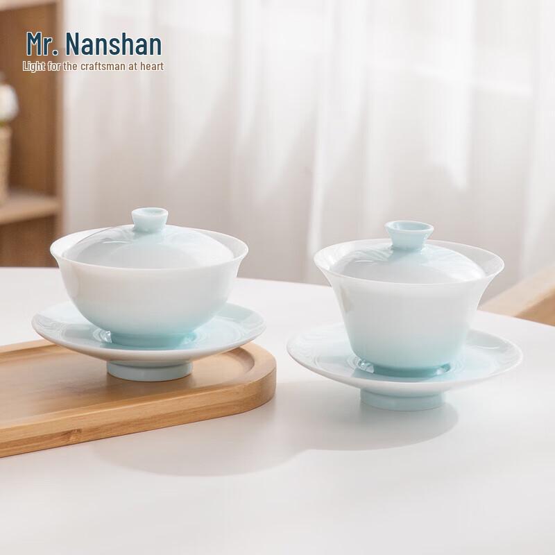 Nanshan Ceramic Gradient Gaiwan for Gongfu Tea