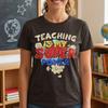 Retro Comic Book Teacher Shirt, Teaching Superhero Tee, Educator Back To School Gift
