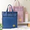 Lightweight Oxford Cloth Handbags Solid Color Student Book Shoulder Bag Canvas Tote Bags  Teenager