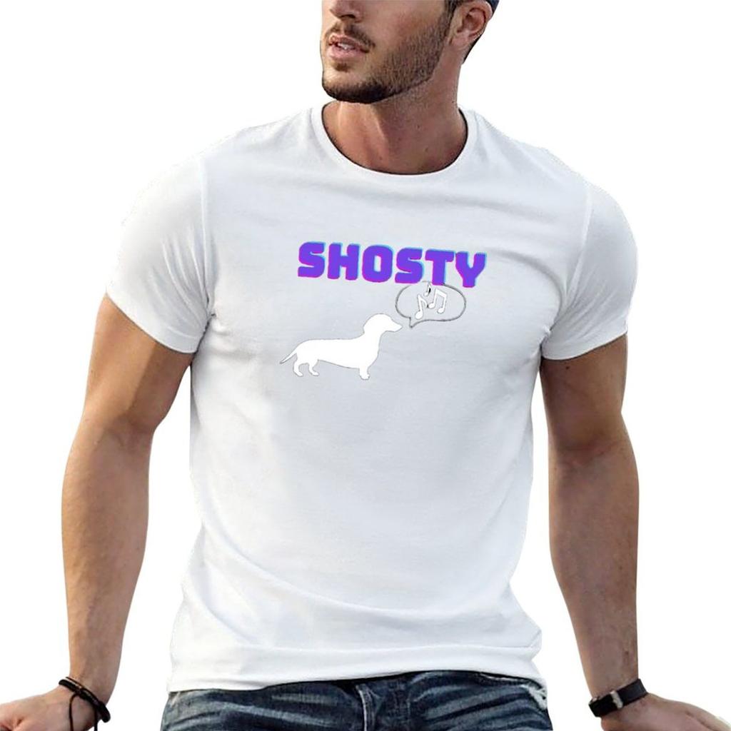 Shosty Logo Tshirt Black Cotton Tshirt Plain For Unisex Package Graphic T Shirts For Unisex Cotton T Shirt Pack Tshirt