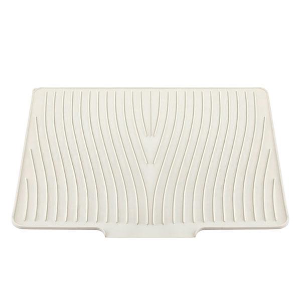Silicone Tableware Drain Mat Anti Slip Sink Mat Slope Guide Bowl Dish Drying Filter Mat Heat Resistant Pad Kitchen Accessorie