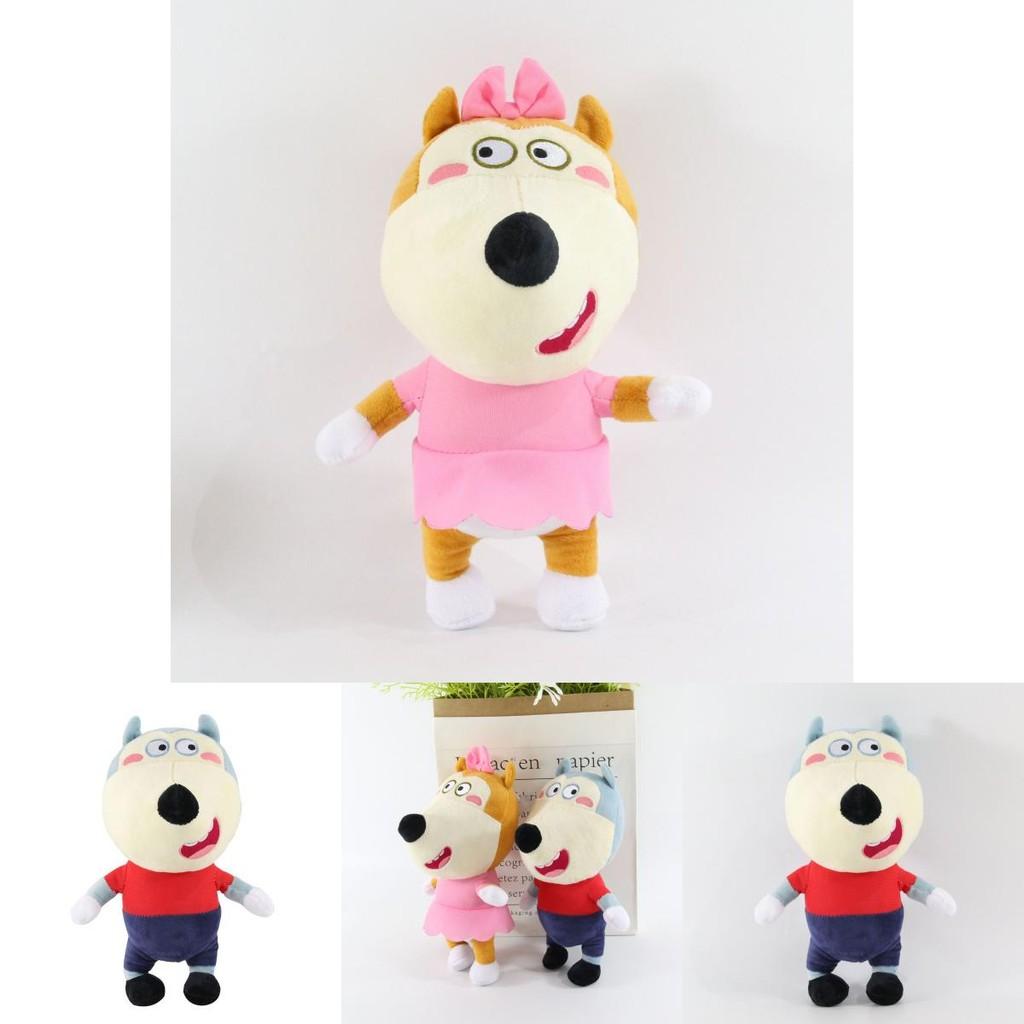 Adorable 25cm Wolfoo Lucy Plush Toy Soft And Cuddly Stuffed Cartoon Doll