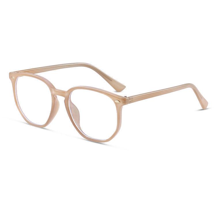 

Сверхлегкие очки Xiaohongshu в квадратной оправе — унисекс, для близорукости и простые варианты, стильный корейский студенческий дизайн Plano Lenses