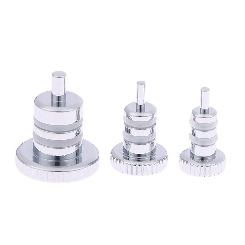 Stal Nierdzewna Zatyczki Przeciwkurzowe do Audio Ochraniacze Portów Dla Gniazd 3,5mm/4,4mm/6,35mm - Pasują do Odtwarzaczy Hi-Fi, DAC-ów, La