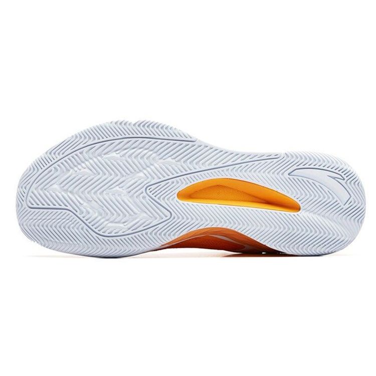 Anta RR5 Comfortable Lightweight Low-Top Basketball Shoes Men Sneakers Yellow White 11911160R-2