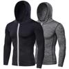 Sweat à capuche de sport à séchage rapide Automne/Hiver - Veste de fitness à manches longues pour la course
