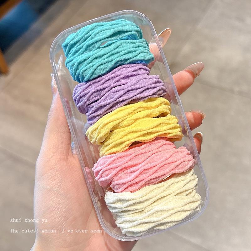 2024 Elastici Senza Cuciture ad Alta Elasticità per Capelli per Donne e Bambini – Lussuosi Accessori per Capelli.