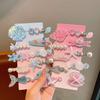 Ocean Pearl Starfish Children'S Hairpin Cute Hair Accessories Shell Star Set Girls Don'T Hurt Their Hair Side Bangs Clip