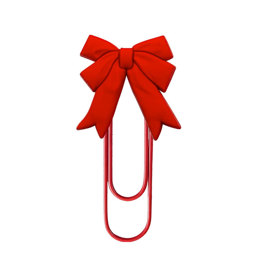 Exquisite Colored Paperclip Bookmark - Large, Creative Page Marker for Students