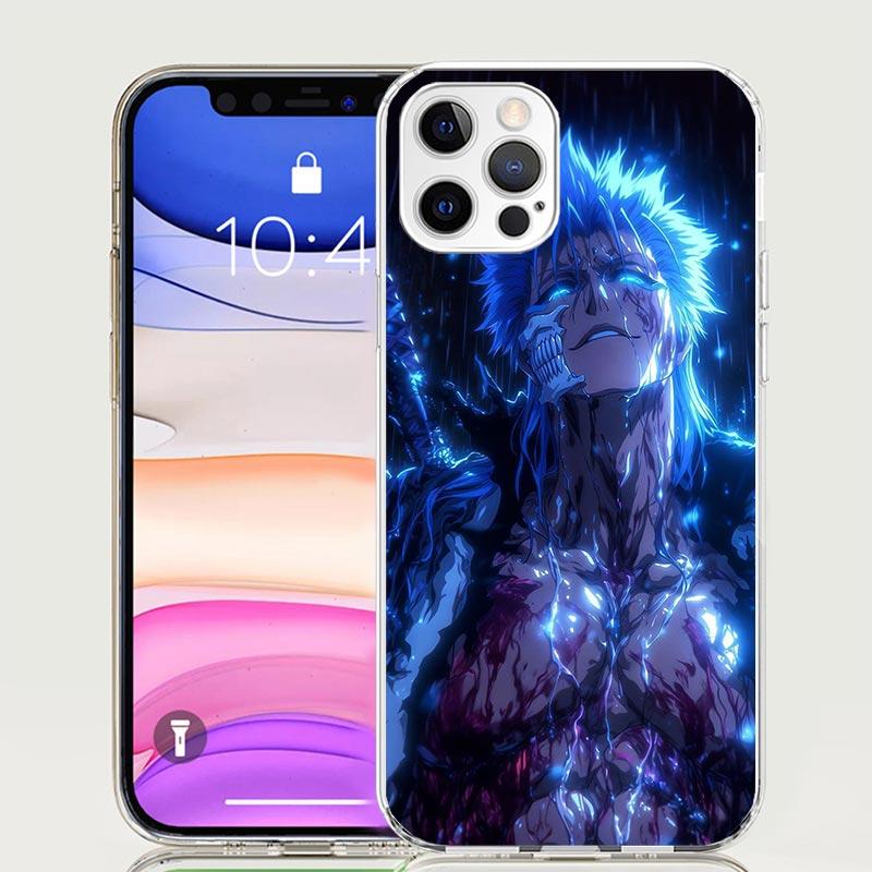 Grimmjow 6 Bleach Phone Case For iPhone 17 Air 16 15 Plus 11 14 Pro Max 13 Mini 12 7 8 + SE Pattern Art Customized Cover 17 Air