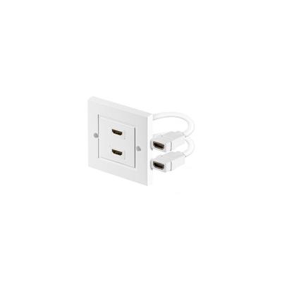 METZ CONNECT BTR E-DAT design 8//8 Anschlussdose 8 UP0 unterputz RJ-45 X 2