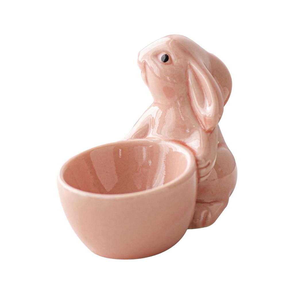 Egg Cup Display Dinner Kitchen Utensils Lunch Home Decor Breakfast for Hard Boiled Eggs Easter Bunny Egg Stand Egg Holder