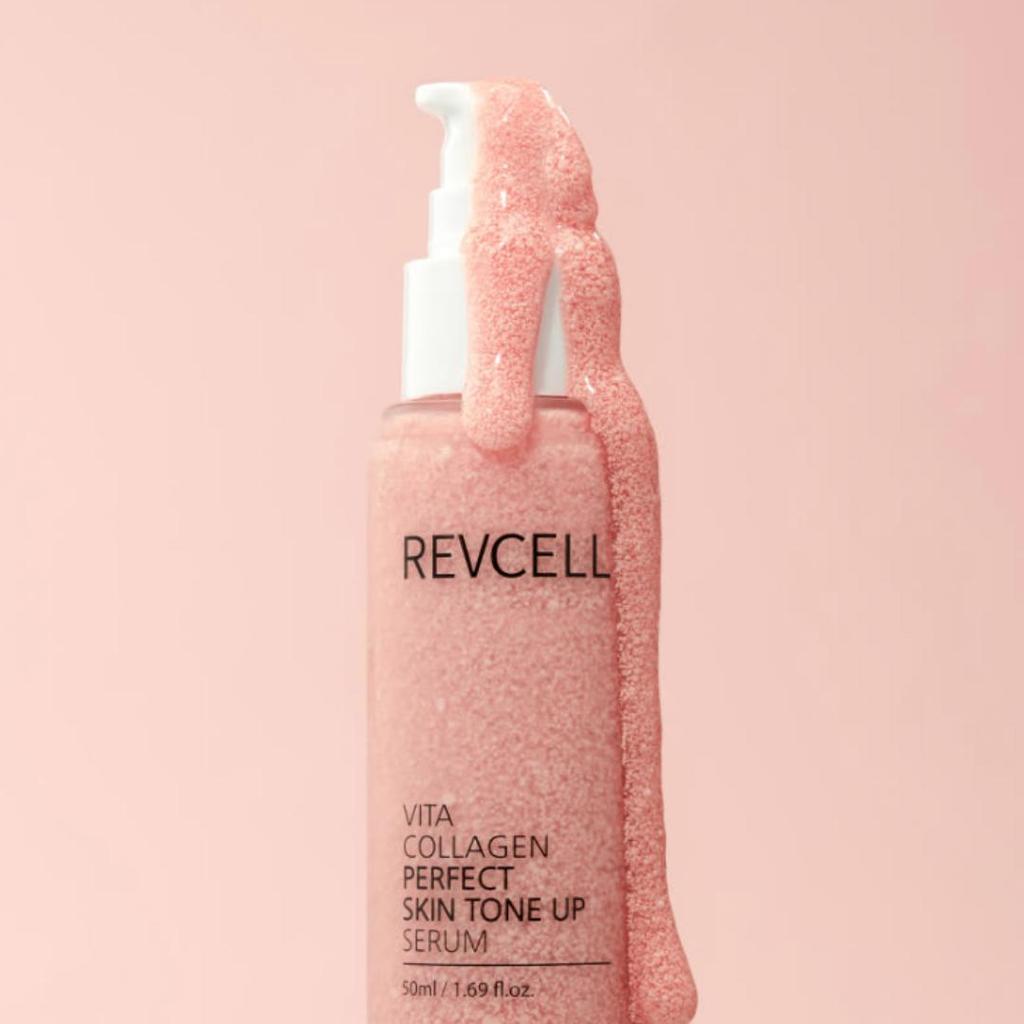 [REVCELL] Set Siero Perfetto per la Pelle Vita-Collagene (Siero Illuminante 50ml Siero Tone-Up 50ml)