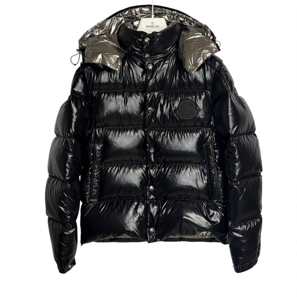 Used MONCLER TARNOSDown Jacket Black Nylon Mens