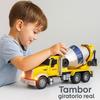 Spielzeug Betonmischer - JUGATOYS - Lichter und Geräusche - 35x18x12 cm - Mehrfarbig - Für Kinder - Unisex - 0,61 kg