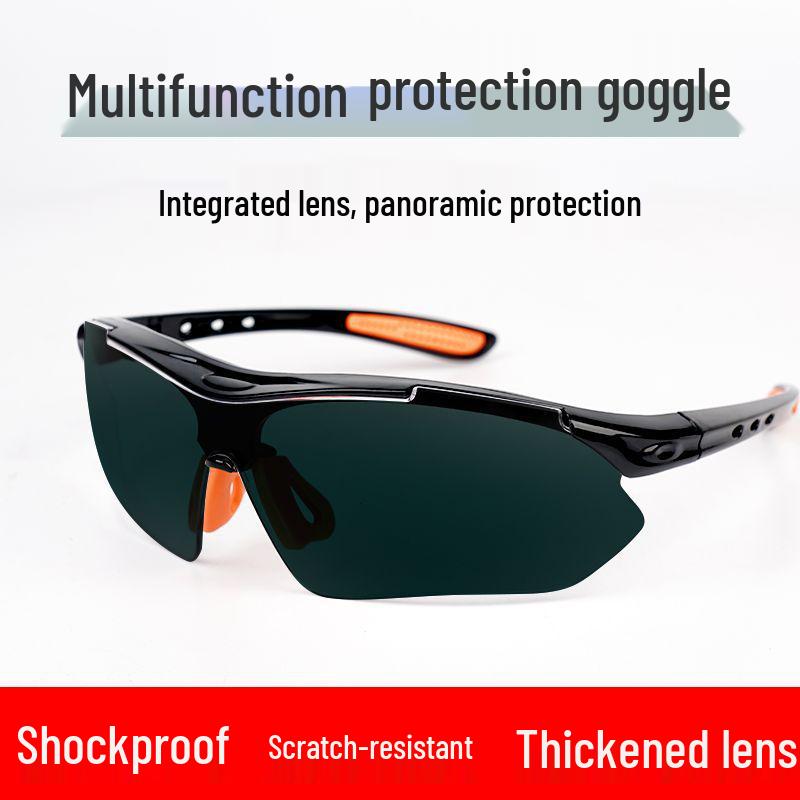Anti-Sand Anti-UV Impact-Resistant Transparent Goggles