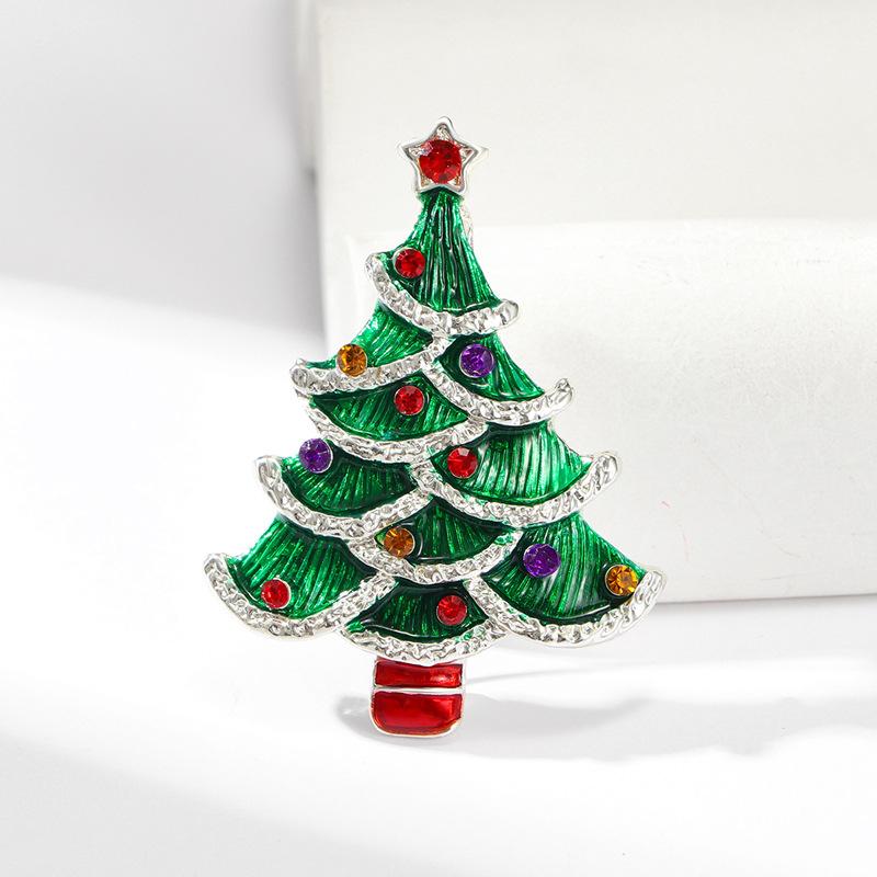 

Christmas Tree Female Ins Christmas Brooch 3*5CM