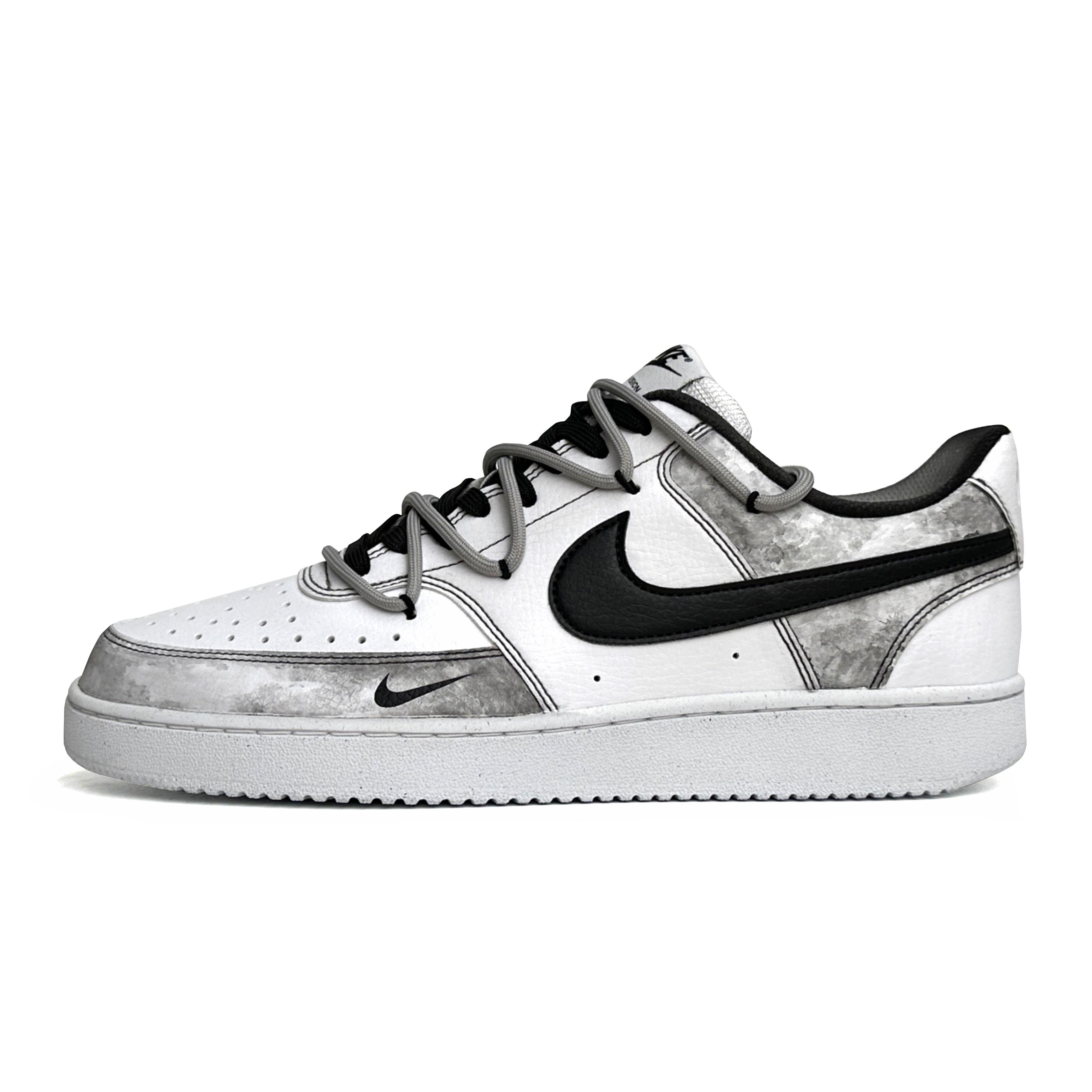 

Nike Court Vision 1 Low top Skateboard Shoes Men s Black Gray DH2987-101(Team11-) 40.5