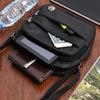 Men's Black Leather Bag Beltimore Spacious with Strap G77