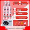 500° Fireproof Silicone Sealant: Waterproof, Flame-Resistant Adhesive for High-Temperature Glass and Structural Applications.