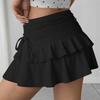 Women's Shorts Casual Summer  Color Beach Loose Pocket Short Skirt Pants
