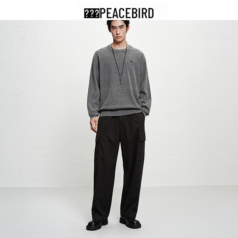 PEACEBIRD Men's Casual Straight-Leg Pants BAGLF412D