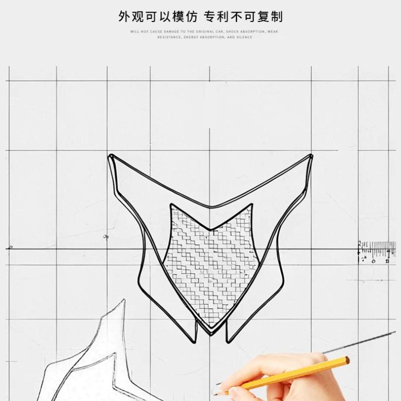 Suitable for mini beam of light car COOPER/JCW car metal decorative sticker 3D three-dimensional car logo shield