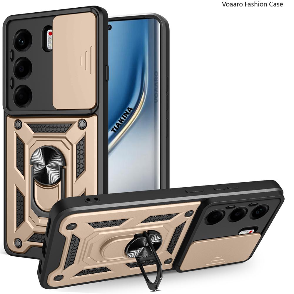 Slide Lens Armor Funda for Tecno Camon 40 Pro 4G Global Case for Tecno Camon 40 30 Premier 5G 30S Pro Case Magnetic Ring Cover