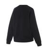 Li-Ning Solid Color Round Neck Pullover Long Sleeve Sweatshirt Women Sweatshirt Black AWDU144-5