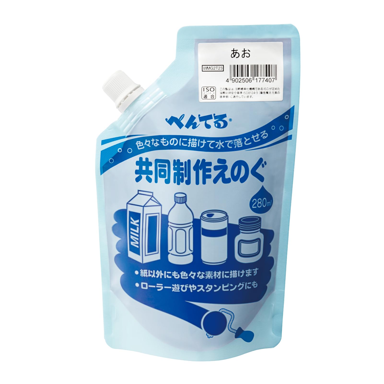 

Акварельная краска Pentel Enogu Ao WMG2T23 совместного производства синий