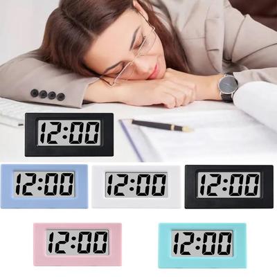Mini Electronic Digital Clocks Cute Screen Desktop Clock Snooze Desk Clock  Student