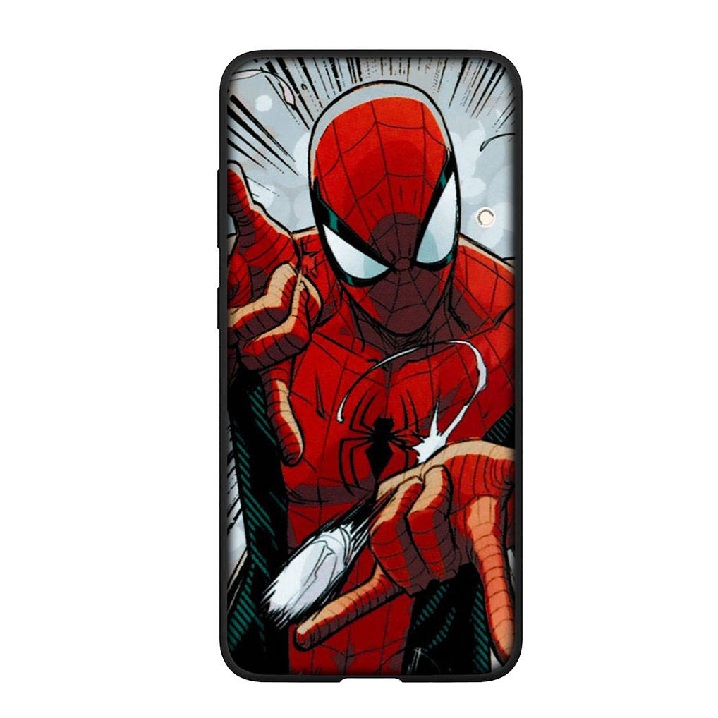 

для Samsung Galaxy S24 S23 iPhone 16 15 14 Xiaomi Redmi Note 13 12 11 10 8 Plus 9 Pro Max X XR 14C чехол для телефона Spider Man Spiderman OPPO Huawei Cover for Samsung Galaxy A34 5G болюс