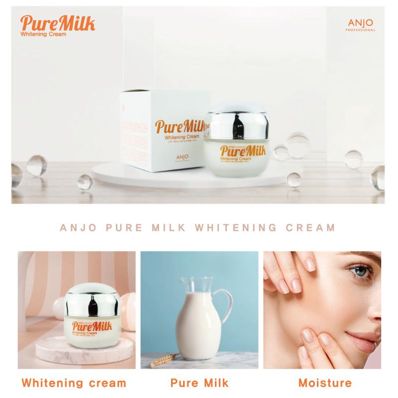 ANJO Reine Milch Aufhellungscreme 50ml (3 Optionen)