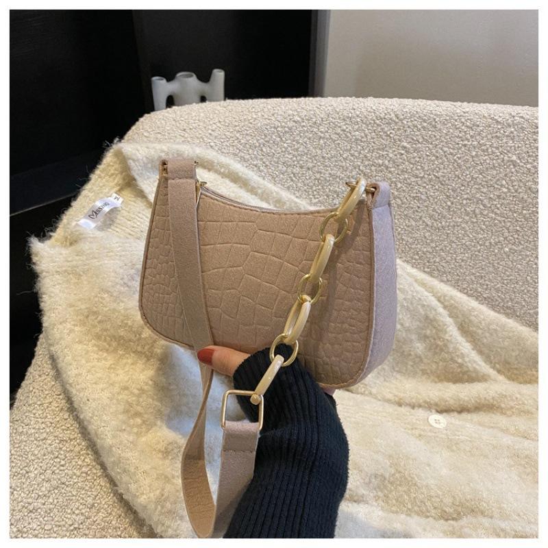 Torba na ramię damska Niszowy design Premium tekstura Torba damska Torba pod pachę 2025 Nowa torebka