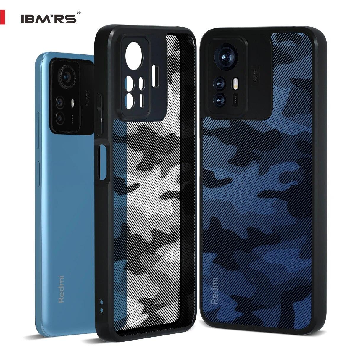 

(В комплекте ремешок на запястье)Чехол ibmrs для Xiaomi Redmi Note 12S, прозрачный защитный чехол для телефона Camo for phone series(6.4 )