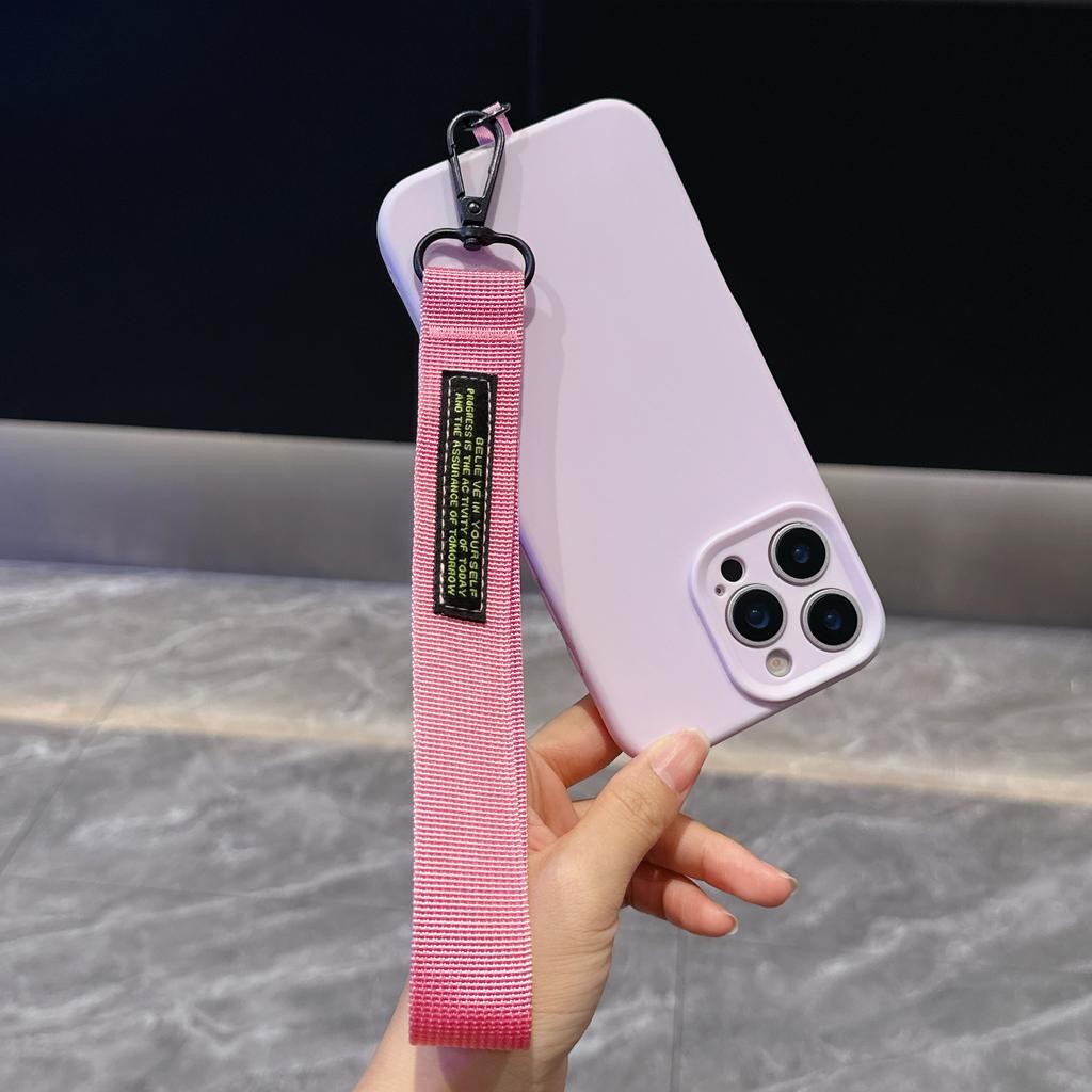 Simple And Fashionable Mobile Phone Lanyard, Short Wrist Strap, Enlarged Anti-Loss Pendant, Universal Bracelet For keys And Bags