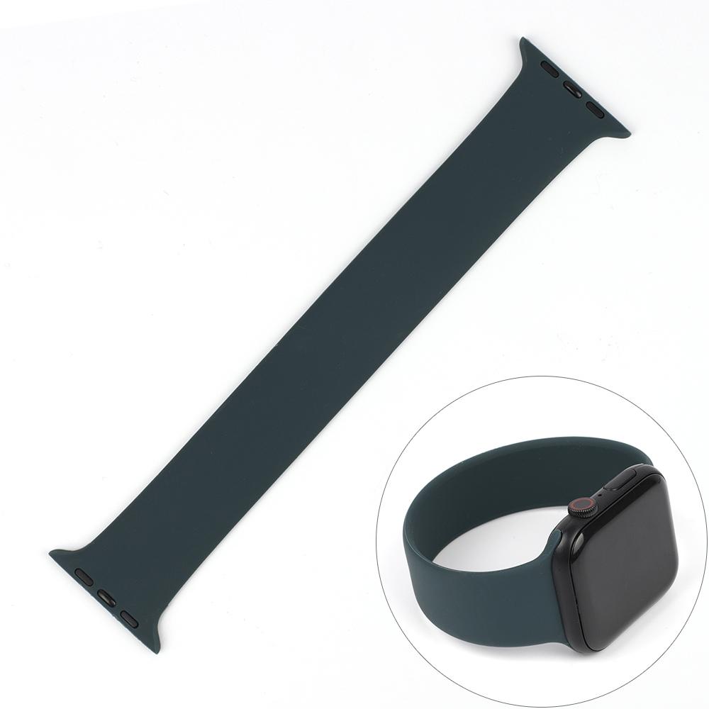 Silicone Loop Watchband 42mm 38mm 40mm 44mm Belt Bracelet Sport Wristband Replacement Watch Strap for Watches SE 6 5 4 3 2 1