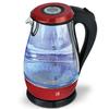 Kalorik czajnik bezprzewodowy czerwony szklany 1,7l 2000w jk 1042 r