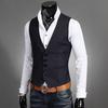 2025 Summer New Male Trendy Korean Edition Slim Fit Vest Coat, Suit Vest, Large 5XL Vest