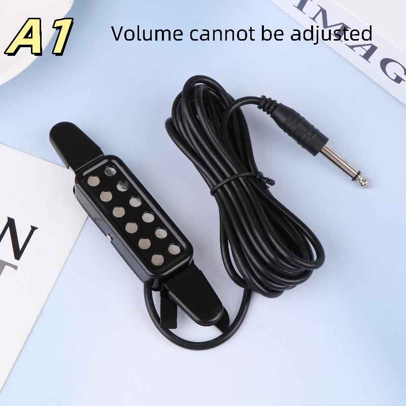 

Guitar Pickup Acoustic Guitar Sound Hole Pickup Magnetic With Audio Cable Tone Volume Controller Guitar Parts Accessories