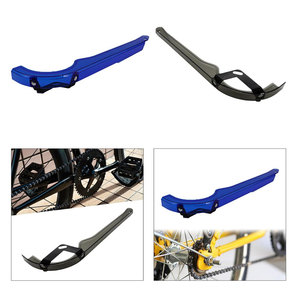 Protection de chaîne de vélo Pièce de vélo Équipement de cyclisme Protection de pédalier de vélo pour le cyclisme Vélos tout-terrain Vélos de route Cyclisme en extérieur