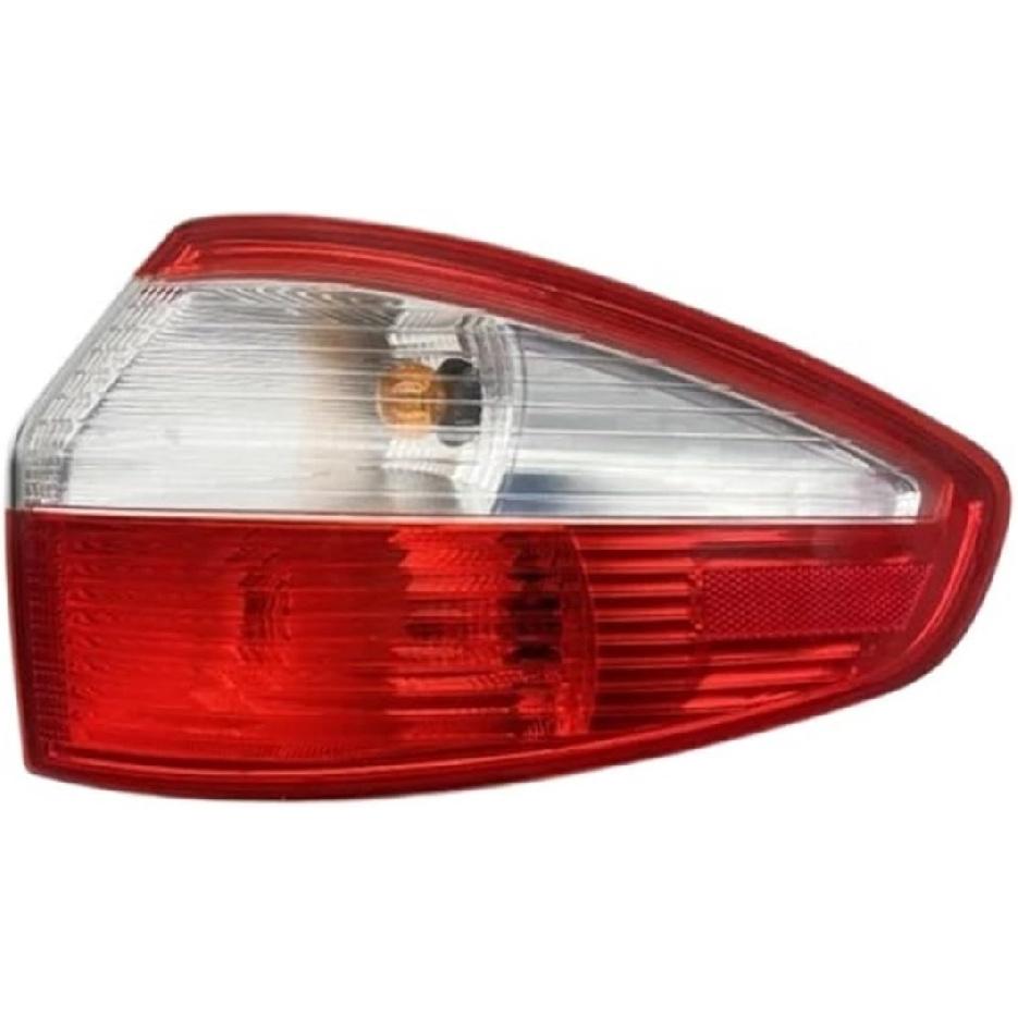 Car Accessories Exterior Rear Bumper Tail Light Taillight Brake Stop Lamp Compatible For Ford Fiesta Sedan 2013 2014 2015 With Bulbs(Left side)