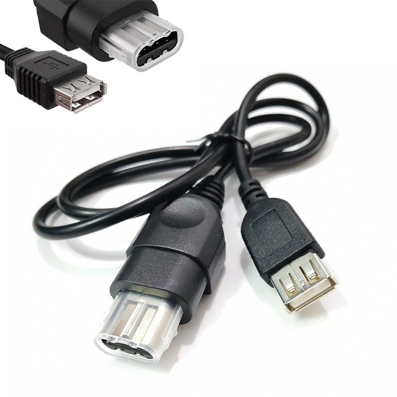 Cabo USB de fio composto de áudio e vídeo Generation Av para Xbox fêmea USB para adaptador de controle de jogo Xbox cabo de conversão