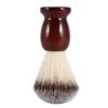 Quick-drying Nylon Hair Wooden Handle Shaving Brush, Rich Lather Barber Salon Tool For Professional Facial Cleaning