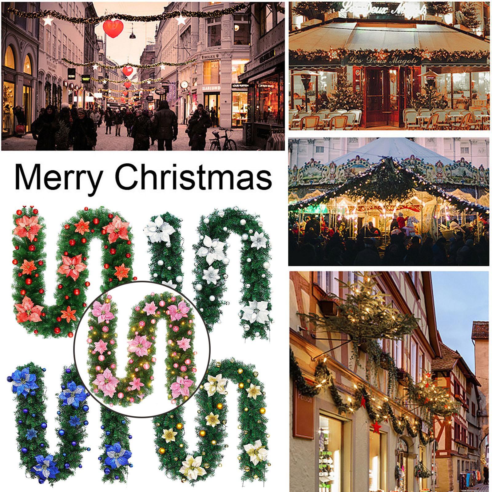 

Рождественская елка, подвесной орнамент из ротанга, красочное украшение для рождественской вечеринки, украшение для дома