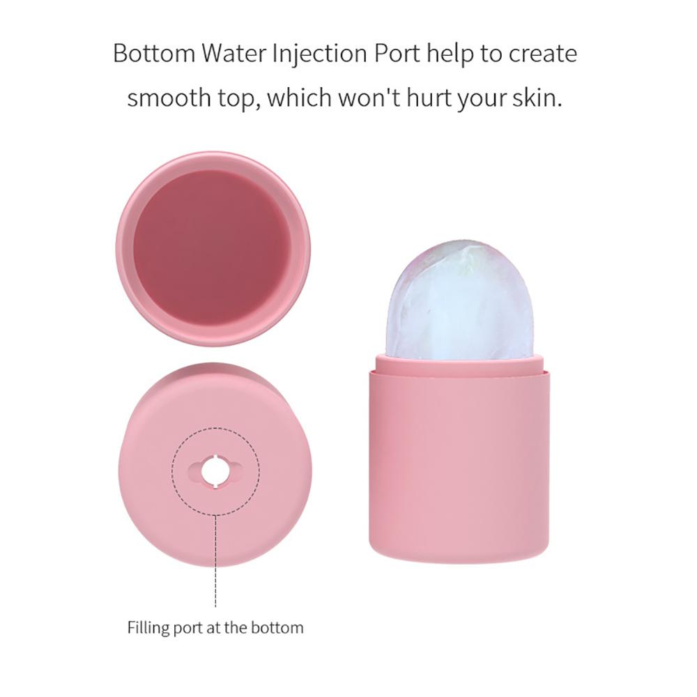 Silicone World Ice Facial Roller Skin Care Silicone Ice Grid Beauty Lifting Contouring Tool Trays Ice Globe Balls Face Massager