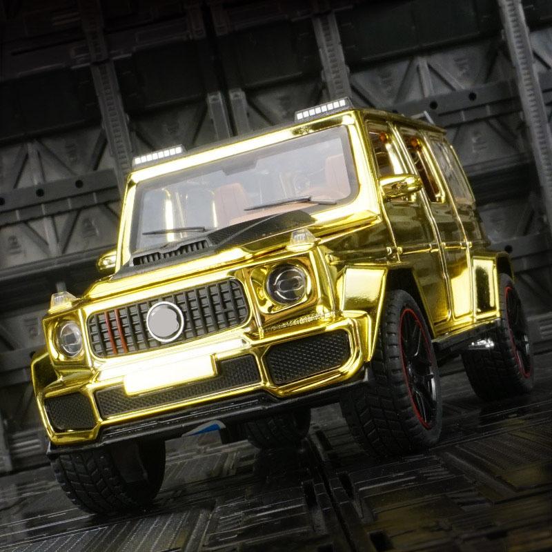 Simulation G800 Véhicule Tout-Terrain Modèle en Alliage Ornements de Voiture Big G Voiture Jouet Six Portes Enfants