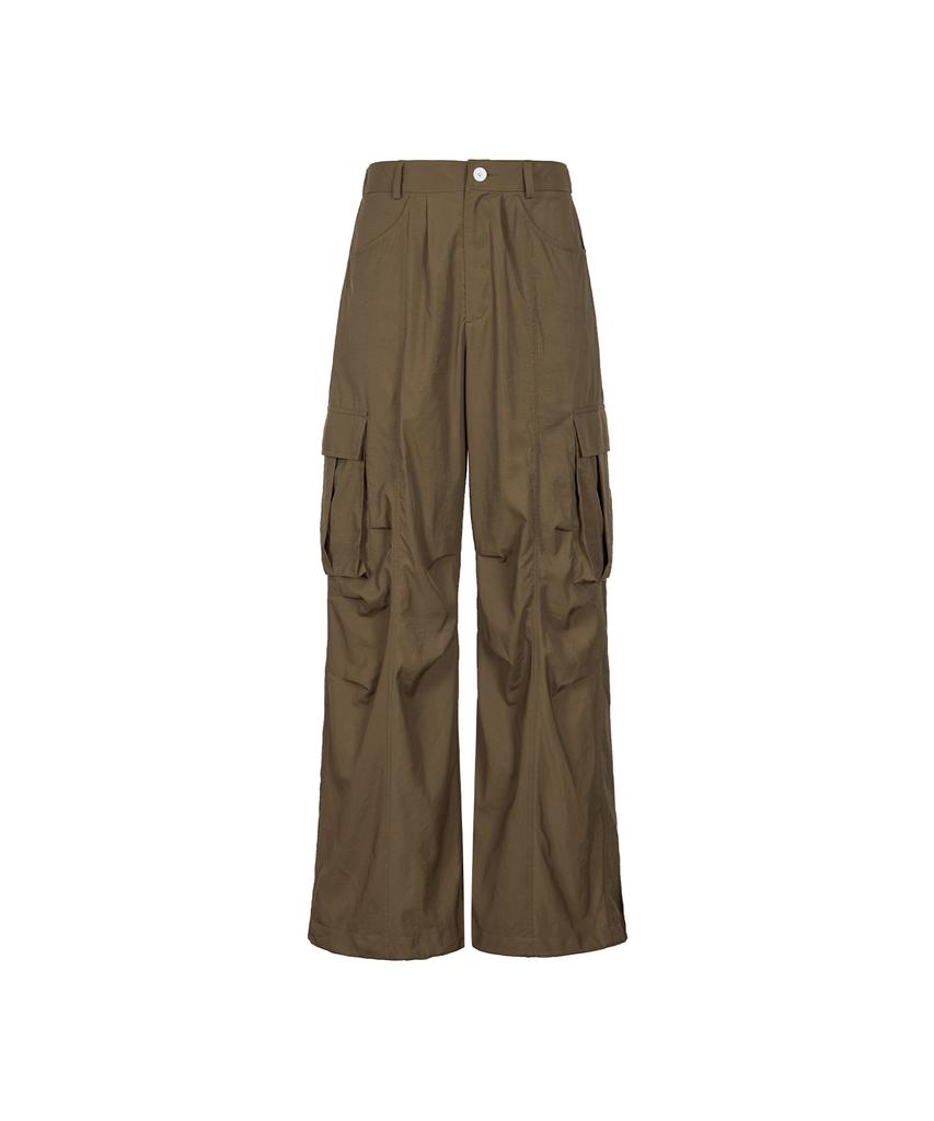 BORN CHAMPS Nylon Cargo Wide Pants B23Sb02Mc