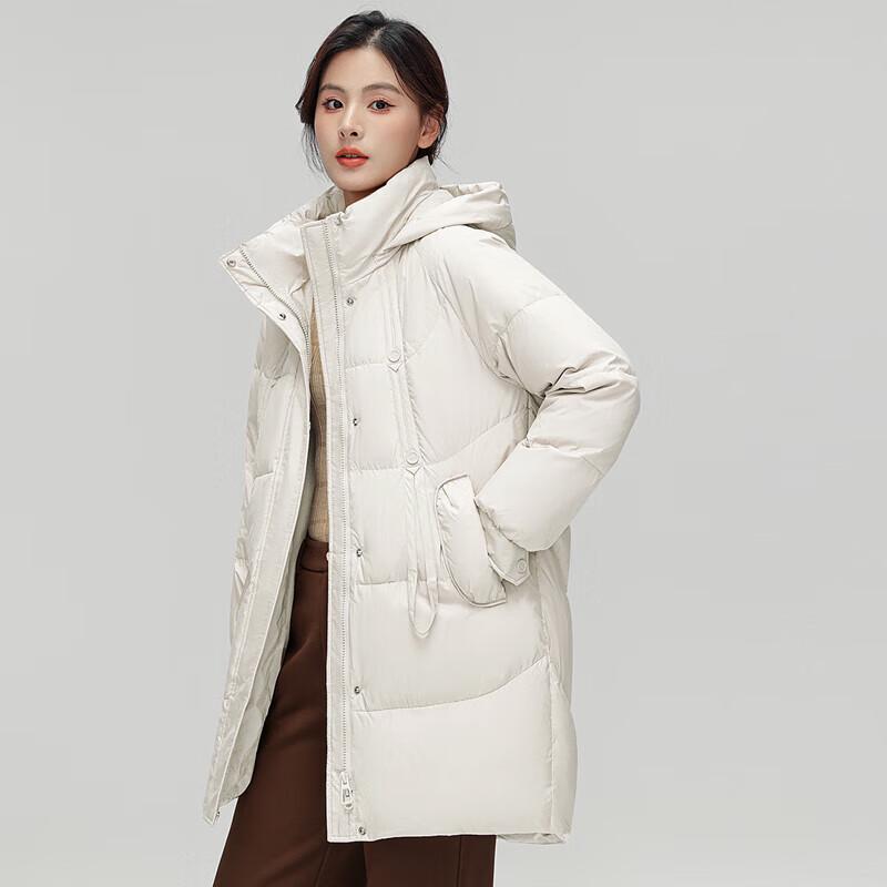 

Xuezongfei Women s Hooded Short Down Jacket XL