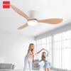 Minimalistischer Deckenventilator DC-Motor 6 Geschwindigkeiten Deckenventilator Licht Mit Fernbedienung Modernes Schlafzimmer Haushaltslicht Dekoration